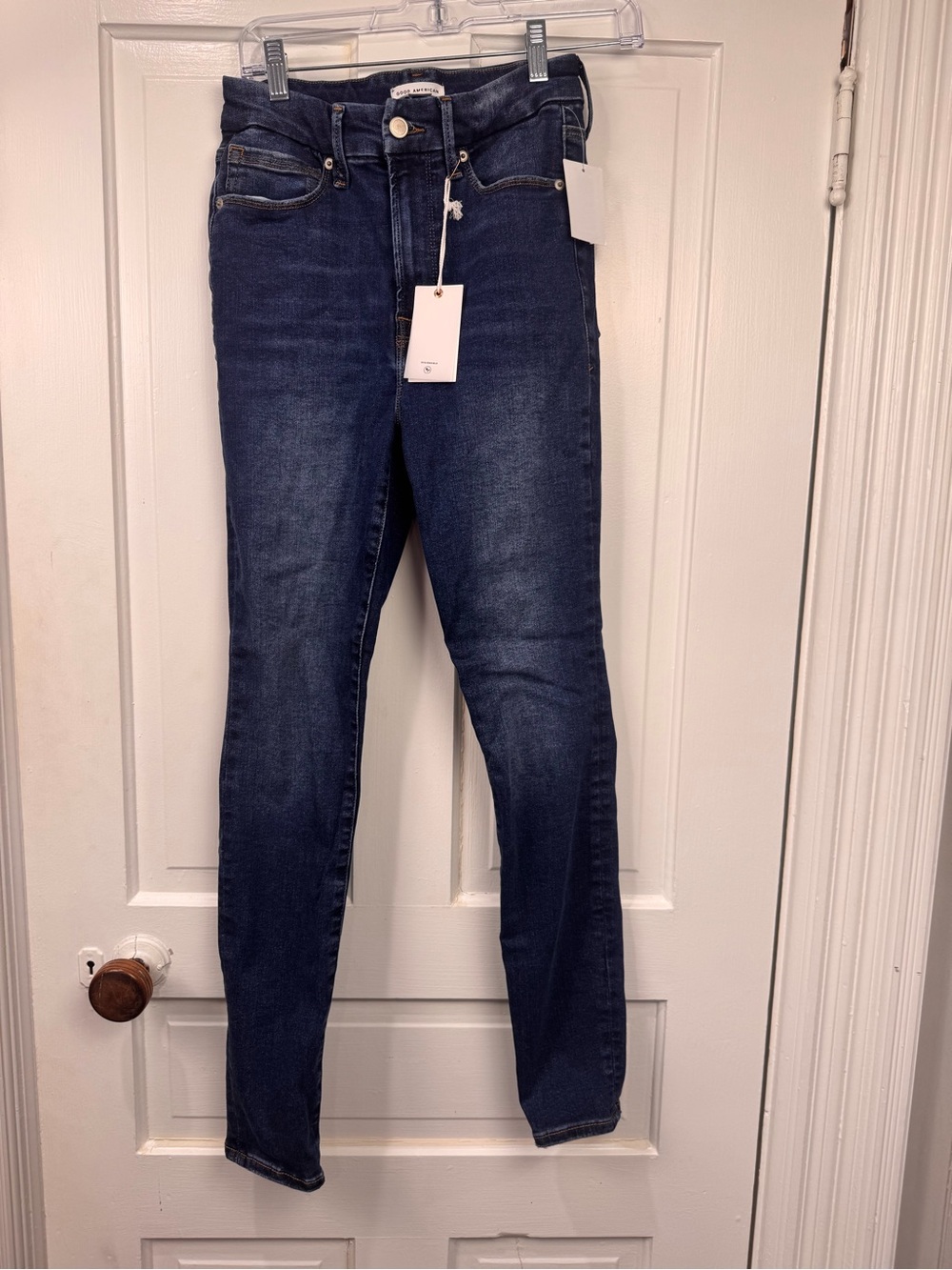 Good American Indigo Skinny Jeans